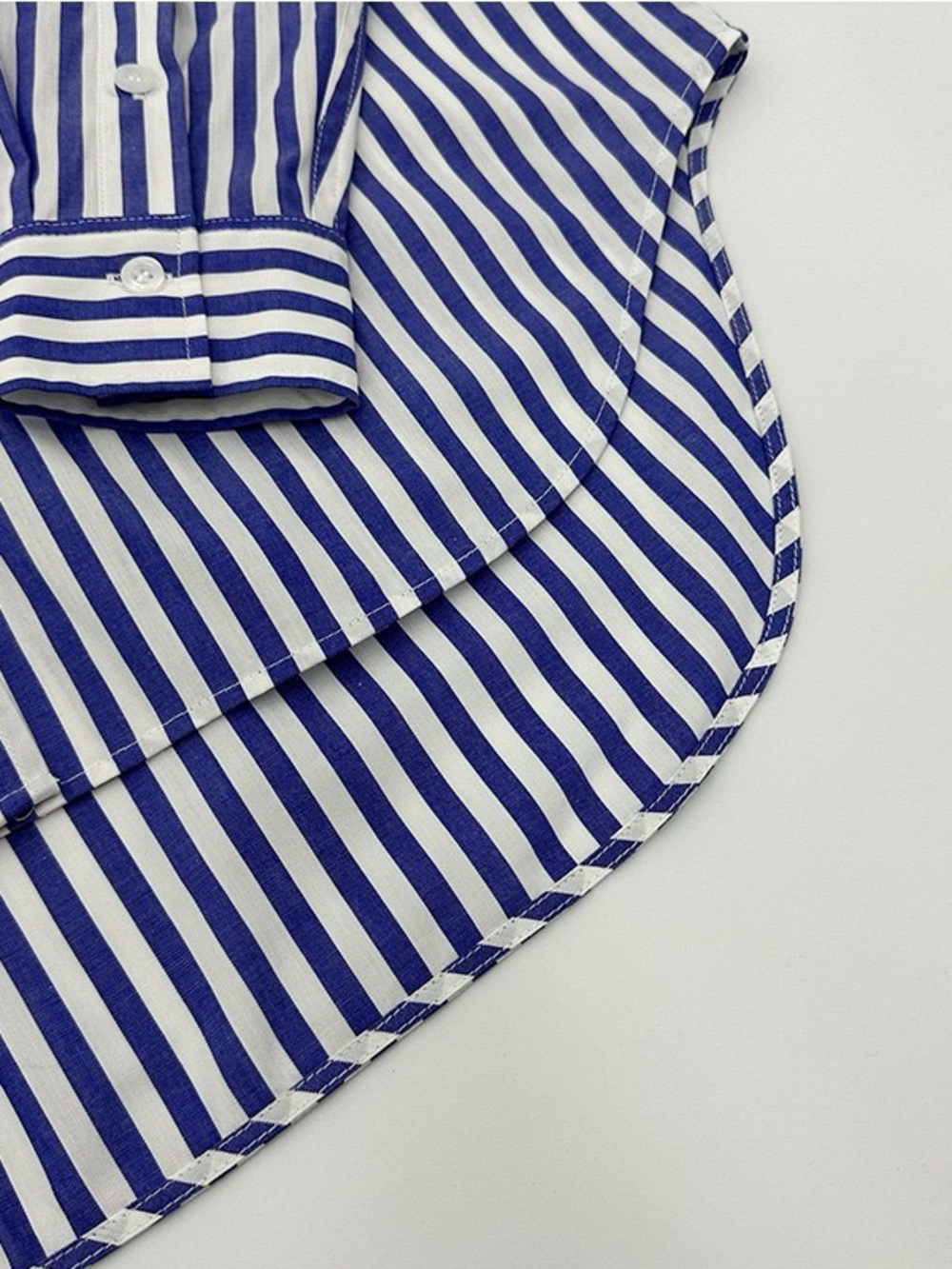Toteme Classic Blue & White Shirt - Picture 10 of 10
